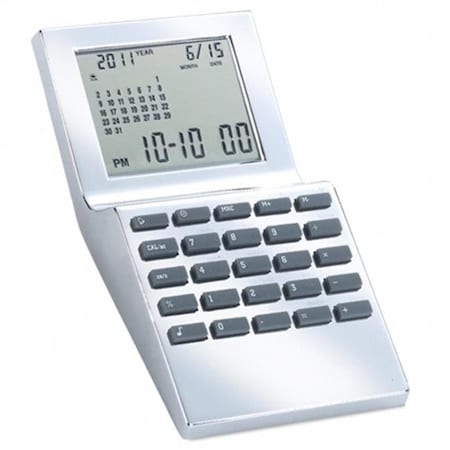 Natico Originals Natico Originals 10-WT1350 Wt-Alm- Calendar-Calc- Sil 10-WT1350